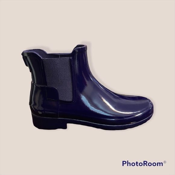 Hunter Women’s Refined Gloss Chelsea Boots
